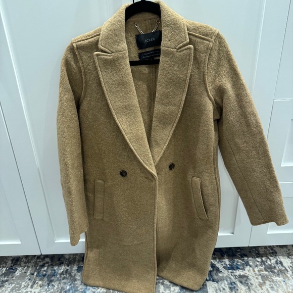 J Crew Daphne topcoat in Italian boiled wool - Picture 3 of 9